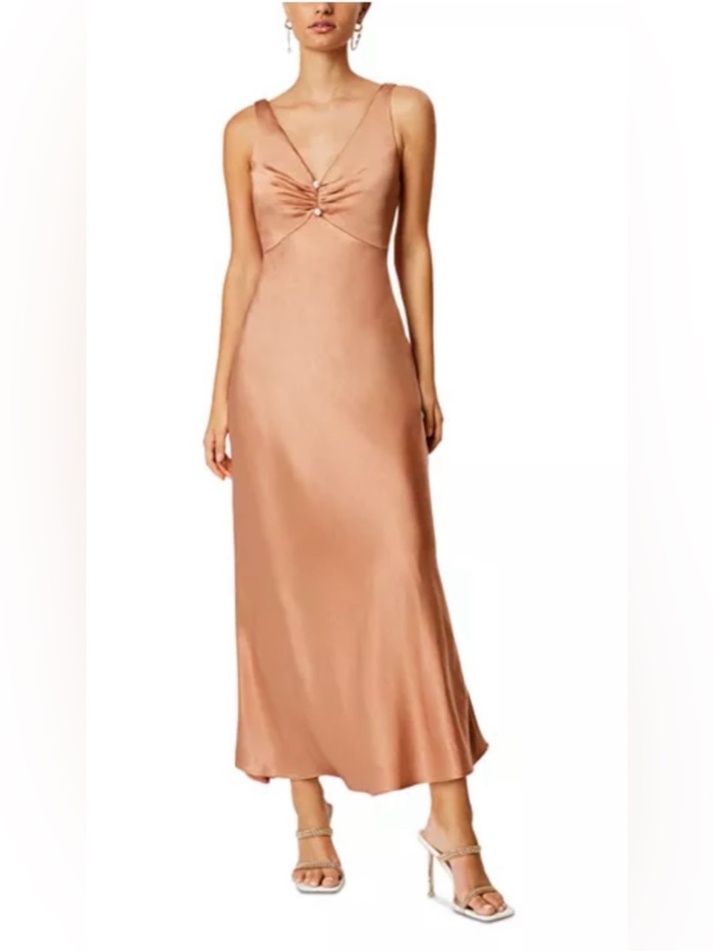NEW Elliatt Rendezvous Slip Dress Copper